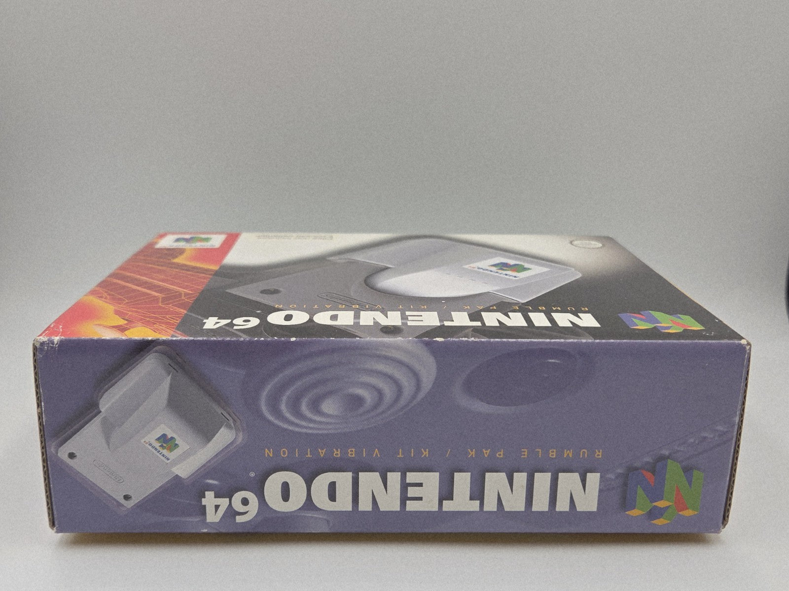 N64 Nintendo 64 Rumble Pak Vibration Kit mit OVP und Anleitung EUR