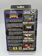 Sega Mega Drive 32x Spiel Doom mit OVP und Anleitung Multilingual 