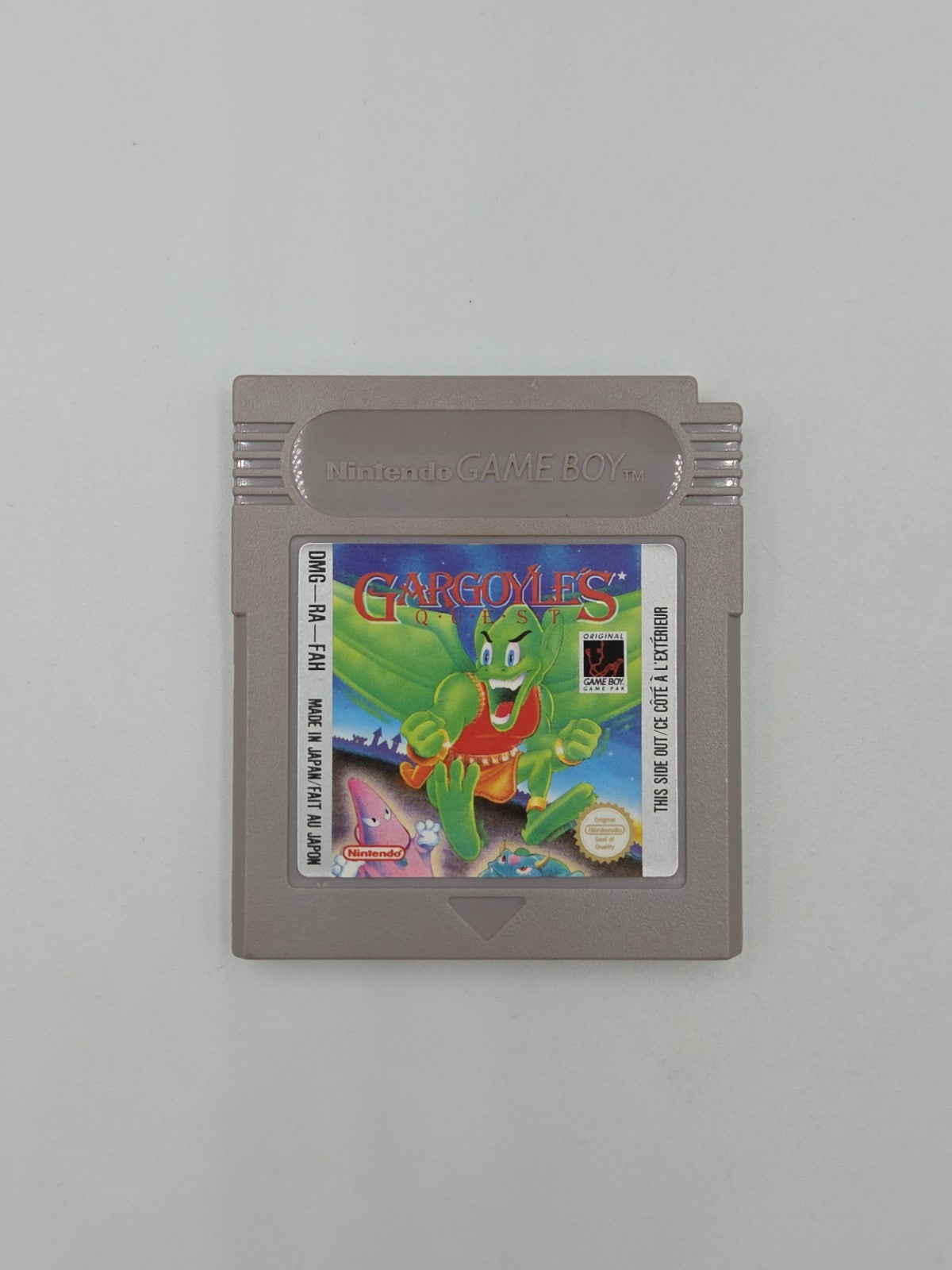 Nintendo Game Boy Classic Spiel Gargoyles Quest mit OVP und Anleitung FAH