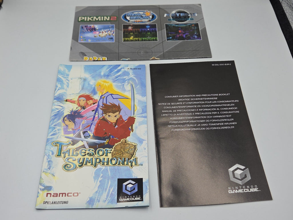 Nintendo GameCube Spiel Tales of Symphonia mit OVP und Anleitung NOE 2 Discs