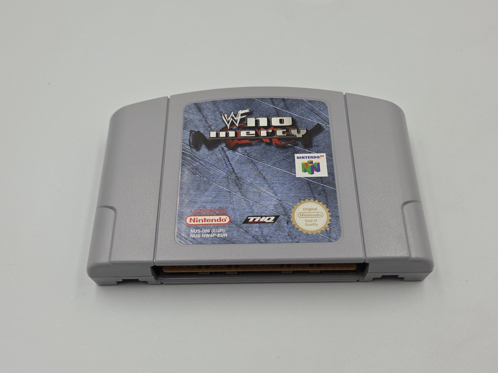 N64 Nintendo 64 WWF No Mercy mit OVP und Anleitung EUR