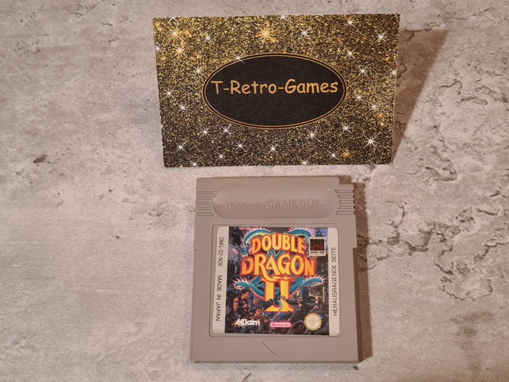 Nintendo Game Boy Classic Spiel Double Dragon II Modul NOE - T-Retro-Games 