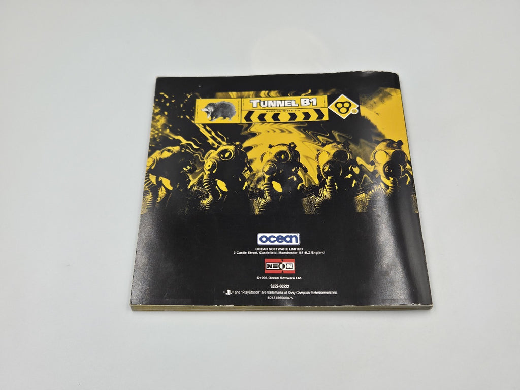 PS1 Playstation 1 Spiel Tunnel B1 mit OVP und Anleitung Multilingual
