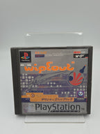 PS1 Playstation 1 Spiel wipEout mit OVP und Anleitung Multilingual