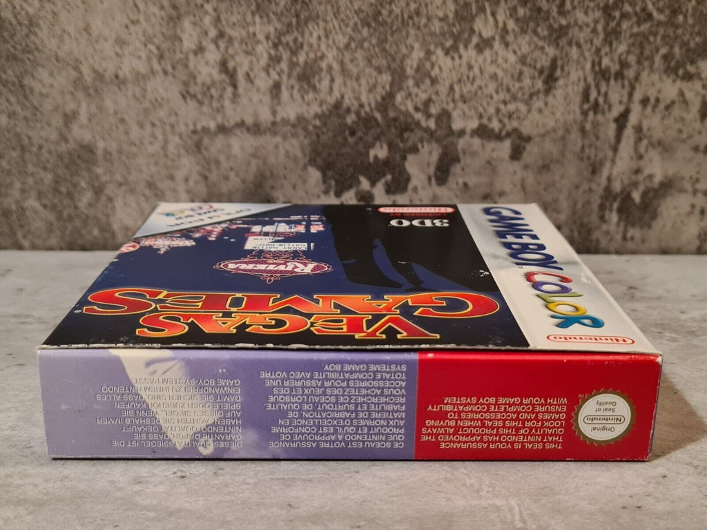 Nintendo Game Boy Color Spiel Vegas Games mit OVP und Anleitung EUR - T-Retro-Games 