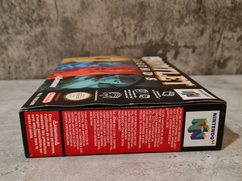 N64 Nintendo 64 Gauntlet Legends mit OVP und Anleitung EUR - T-Retro-Games 