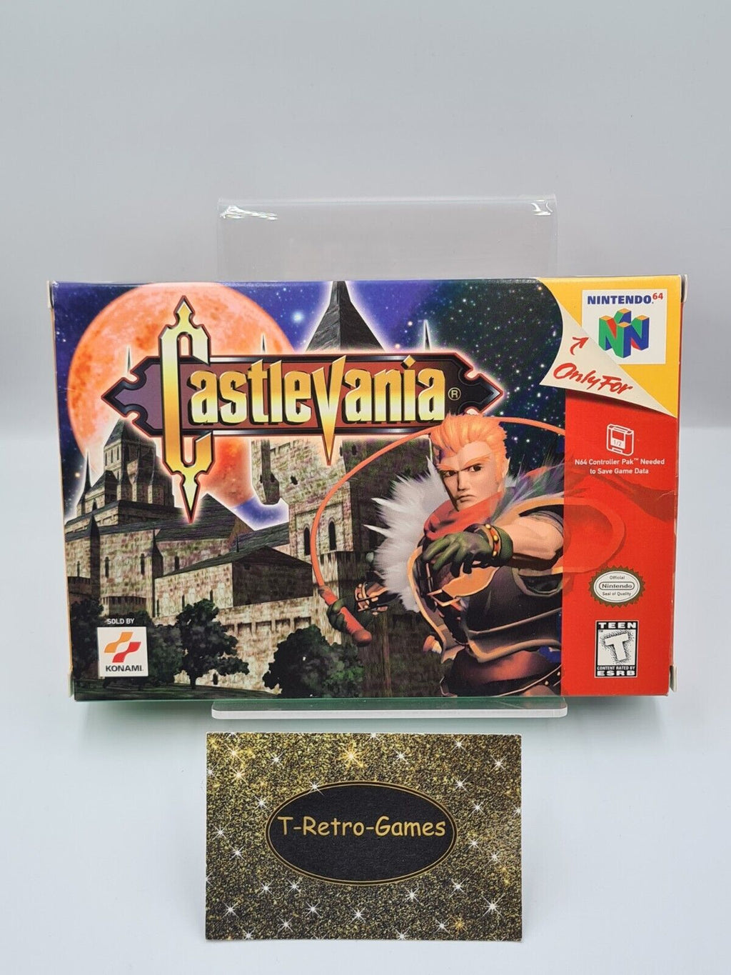 N64 Nintendo 64 Castlevania mit OVP und Anleitung USA NTSC - T-Retro-Games 