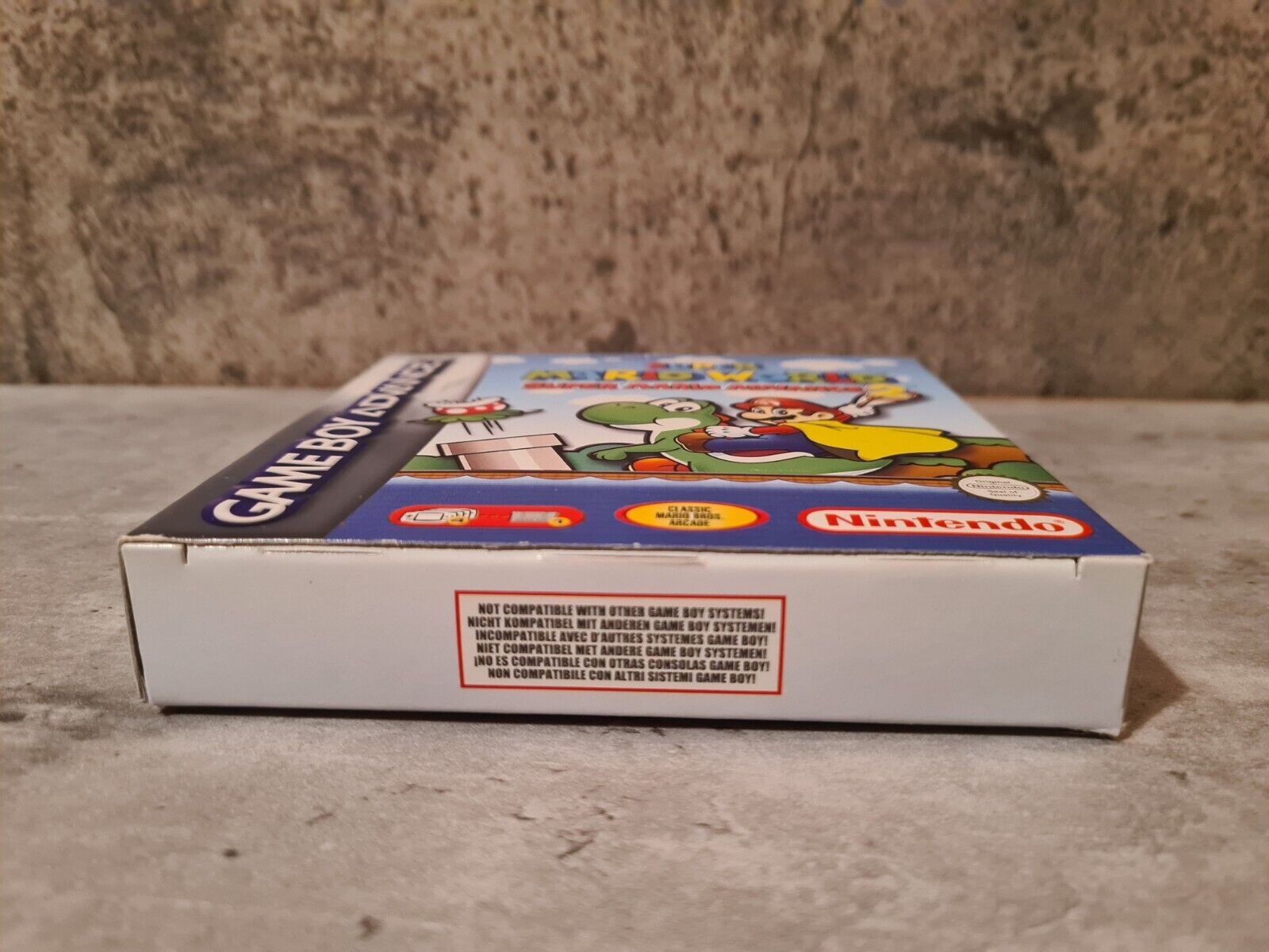 Nintendo Gameboy Advance Super Mario World Advance + OVP und Anleitung EUR - T-Retro-Games 
