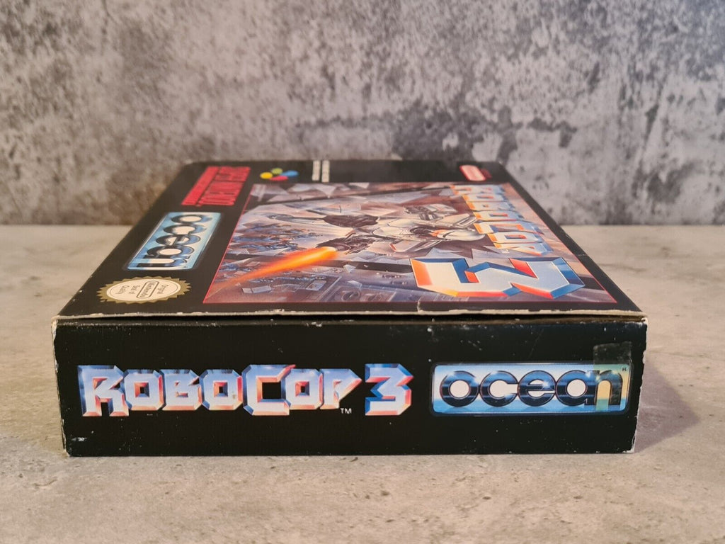 SNES Super Nintendo RoboCop 3 mit OVP und Anleitung FAH - T-Retro-Games 