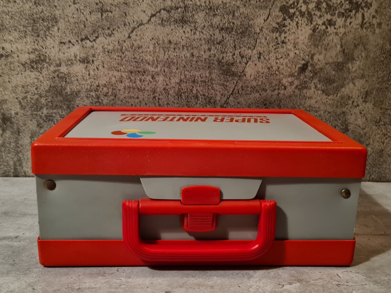 SNES Super Nintendo Koffer Case 1992 - T-Retro-Games 