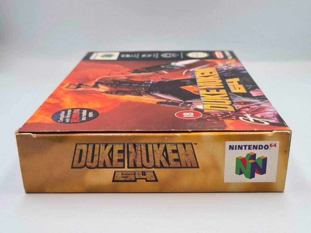 N64 Nintendo 64 Duke Nukem 64 mit OVP und Anleitung UKV - T-Retro-Games 