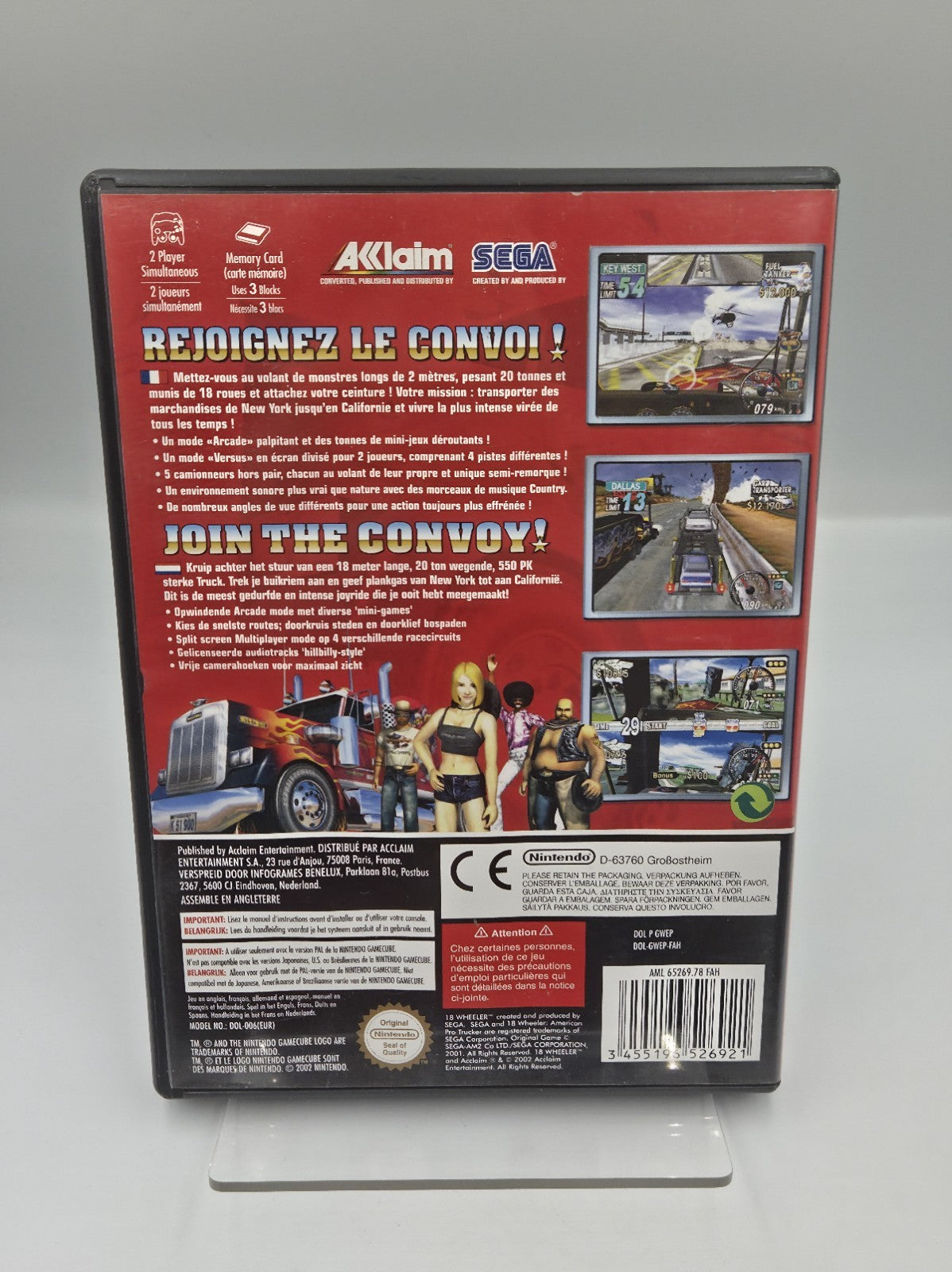Nintendo GameCube Eighteen Wheeler American Pro Trucker mit OVP + Anleitung FAH