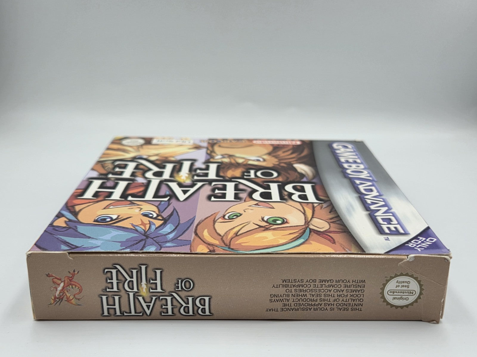 Nintendo Game Boy Advance Breath of Fire mit OVP und Anleitung EUR
