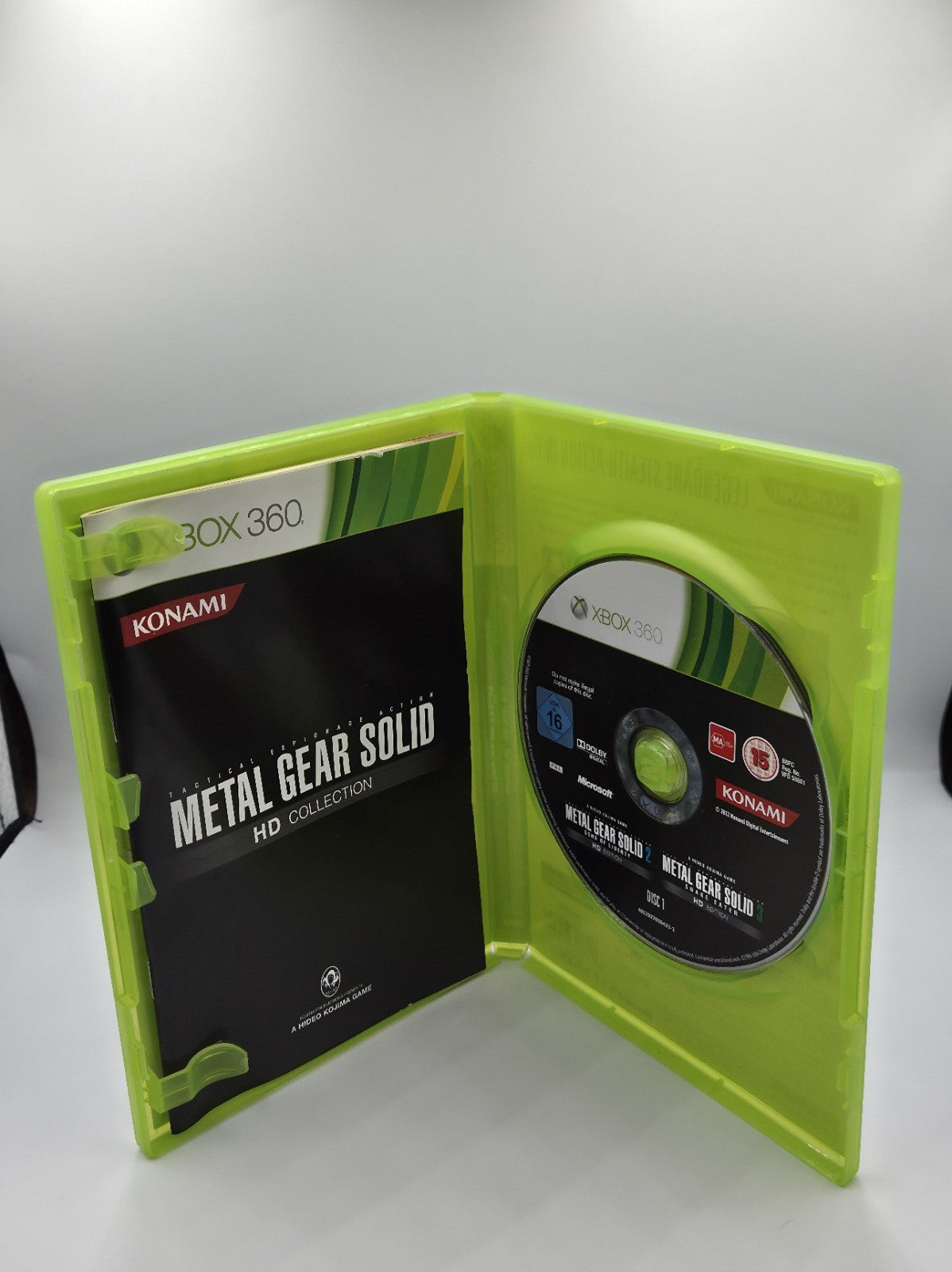 XBOX360 Metal Gear Solid HD Collection  mit OVP und Anleitung Deutsch 2 Discs