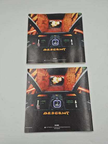 PS1 Playstation 1 Descent mit OVP und Anleitungen Multilingual