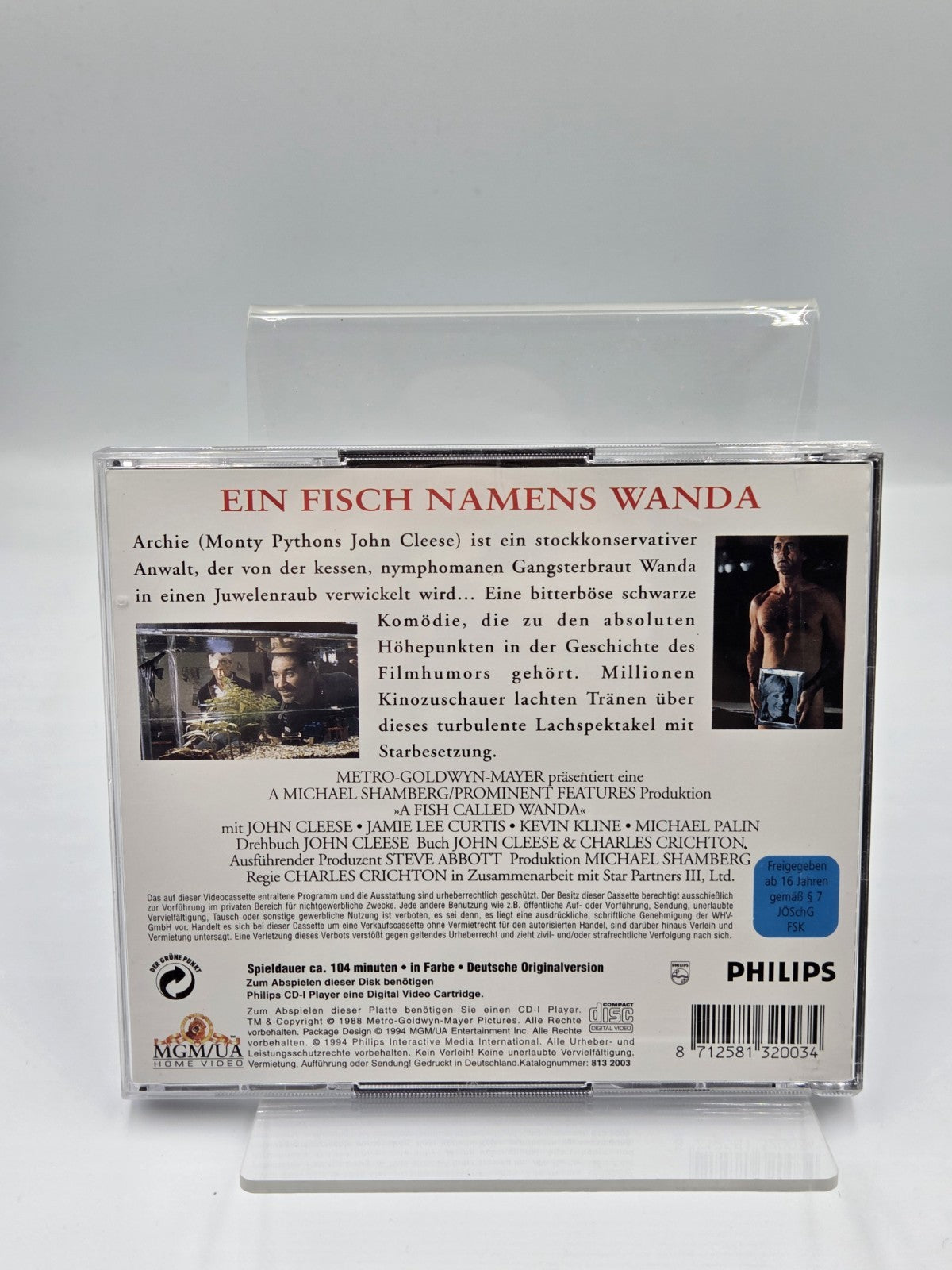 Philips CD-i Video CD Ein Fisch Namens Wanda 2 Discs Deutsch