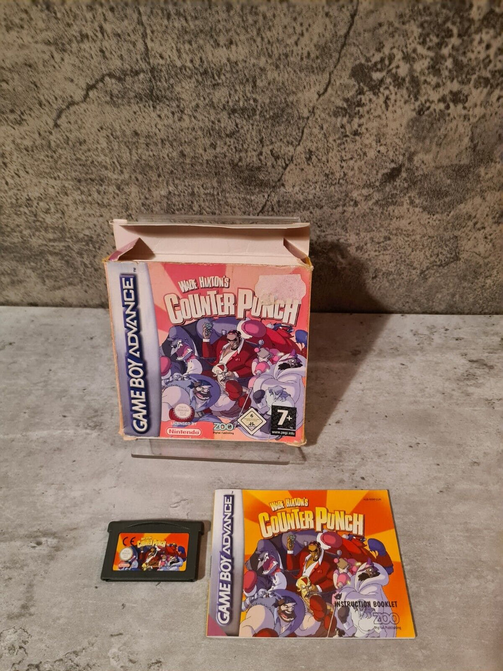Nintendo Game Boy Advance Wade Hixton's Counter Punch mit OVP und Anleitung EUR - T-Retro-Games 