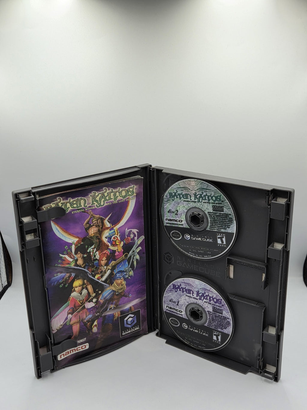 Nintendo GameCube Baten Kaitos mit OVP und Anleitung USA NTSC 2 Discs - T-Retro-Games 