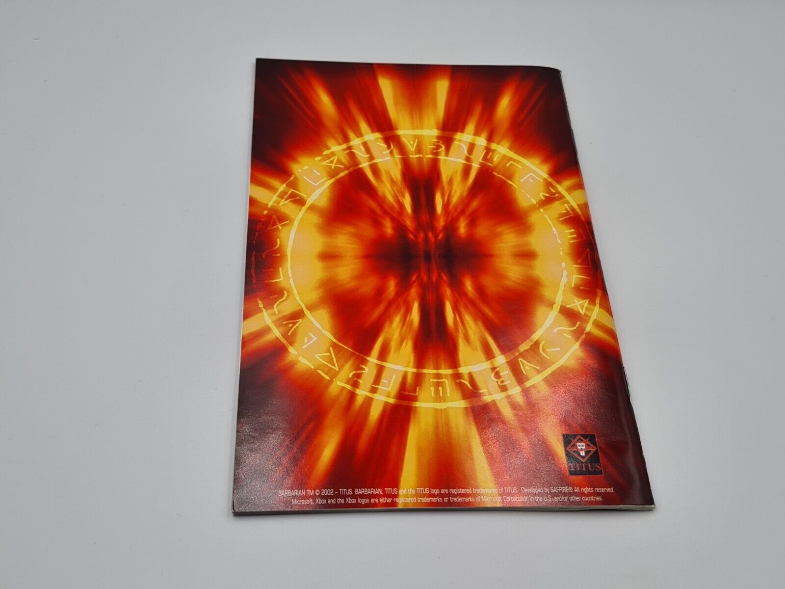 XBOX Spiel Barbarian mit OVP und Anleitung Multilingual - T-Retro-Games 