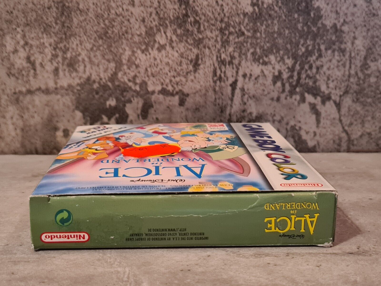 Nintendo Game Boy Color Alice in Wonderland mit OVP und Anleitung EUR - T-Retro-Games 