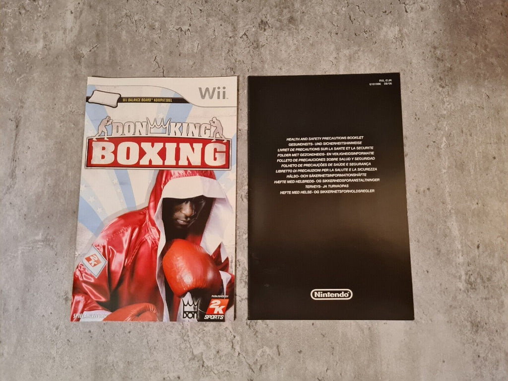 Nintendo Wii Spiel Don King Boxing mit OVP und Anleitung NOE - T-Retro-Games 