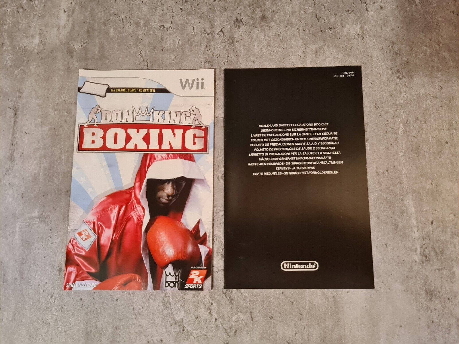 Nintendo Wii Spiel Don King Boxing mit OVP und Anleitung NOE - T-Retro-Games 