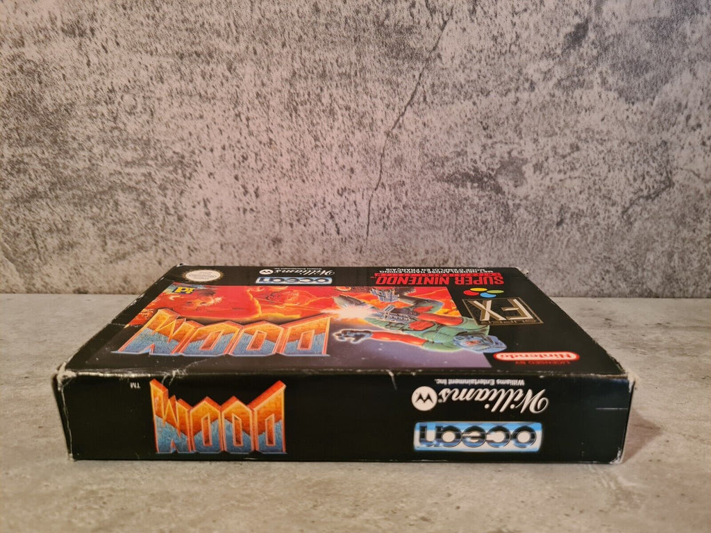 SNES Super Nintendo Doom mit OVP und Anleitung FAH - T-Retro-Games 