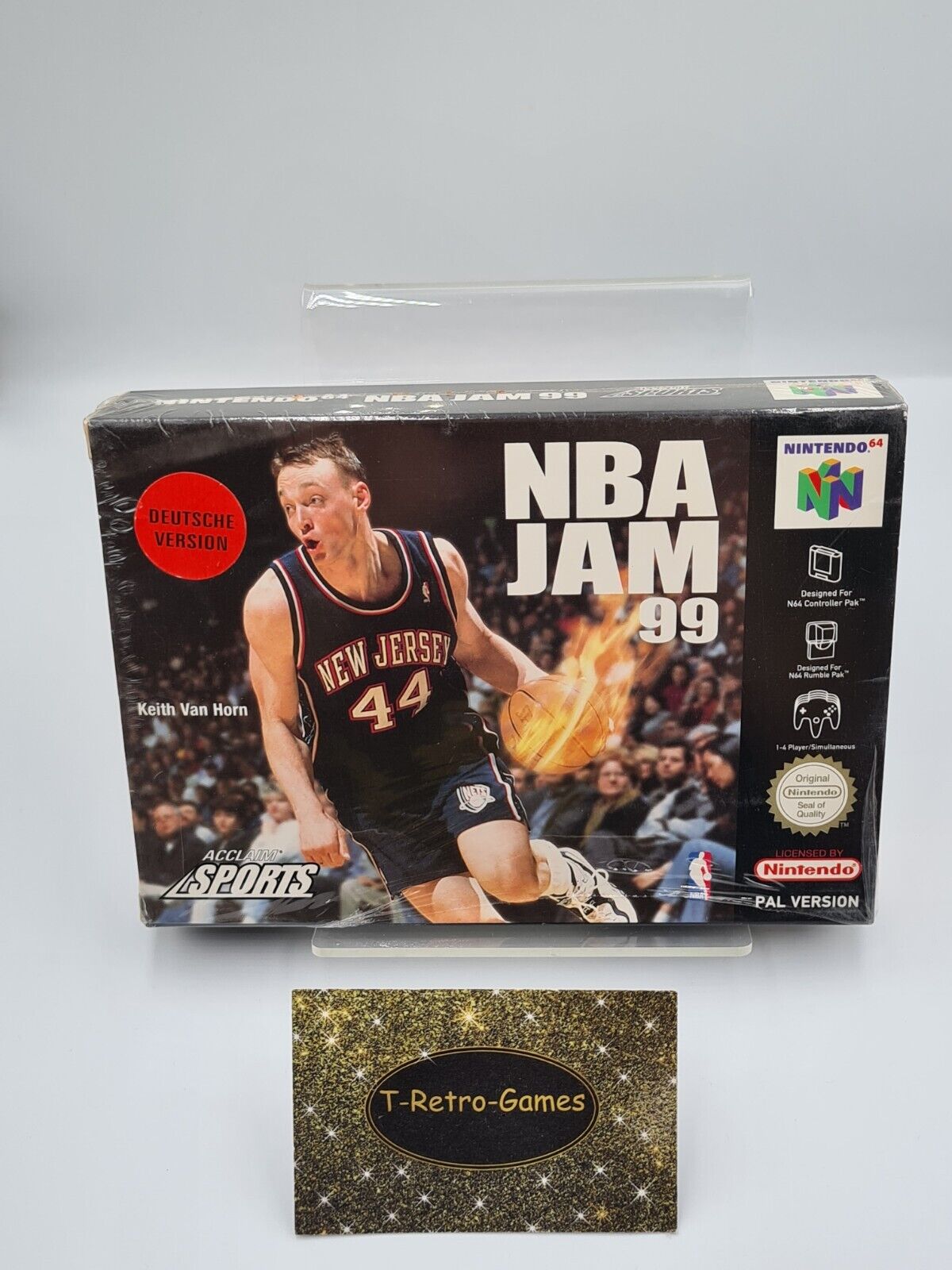 N64 Nintendo 64 NBA Jam 99 Sealed NEW NEU EUR - T-Retro-Games 