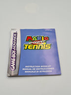 Nintendo Game Boy Advance Mario Power Tennis mit OVP und Anleitung EUR - T-Retro-Games 