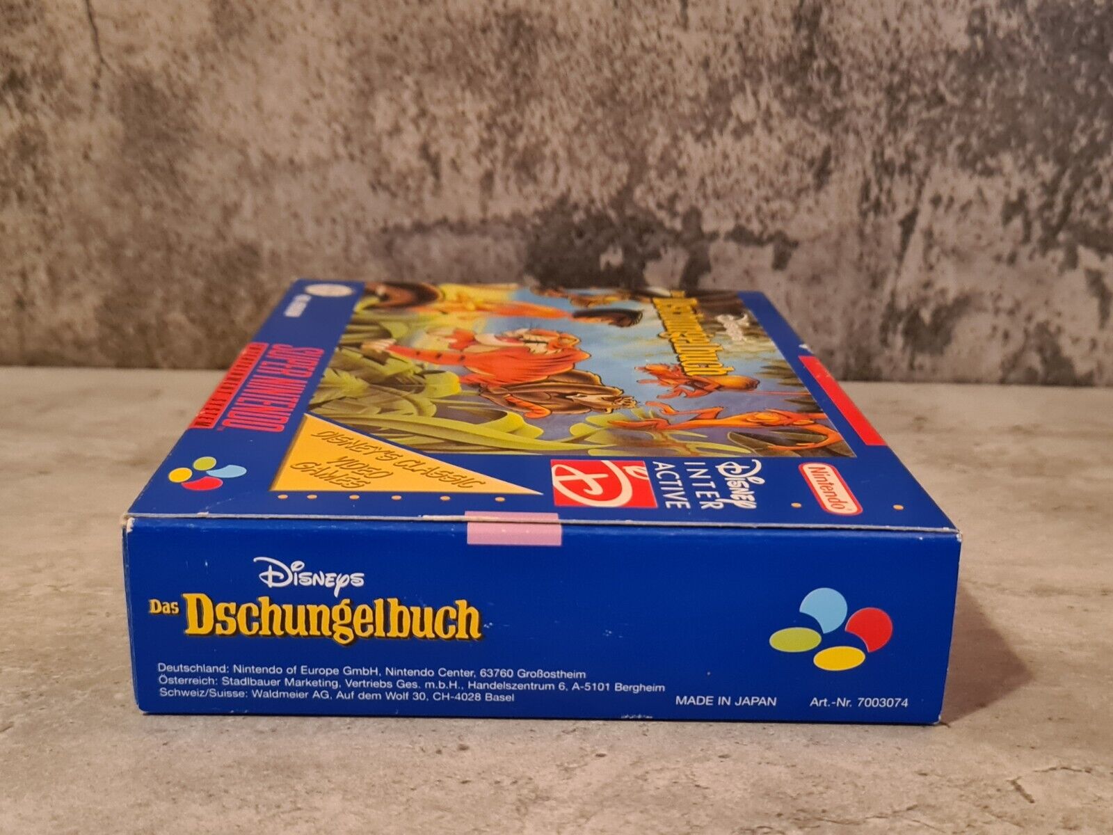 SNES Super Nintendo Disneys Das Dschungelbuch mit OVP und Anleitung NOE - T-Retro-Games 