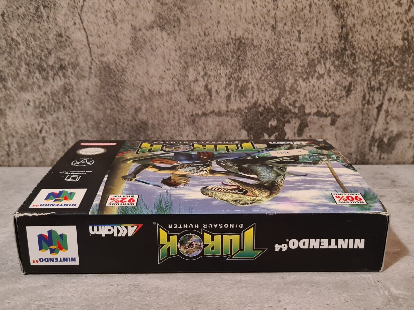 N64 Nintendo 64 Turok Dinosaur Hunter mit OVP und Anleitung NOE - T-Retro-Games 