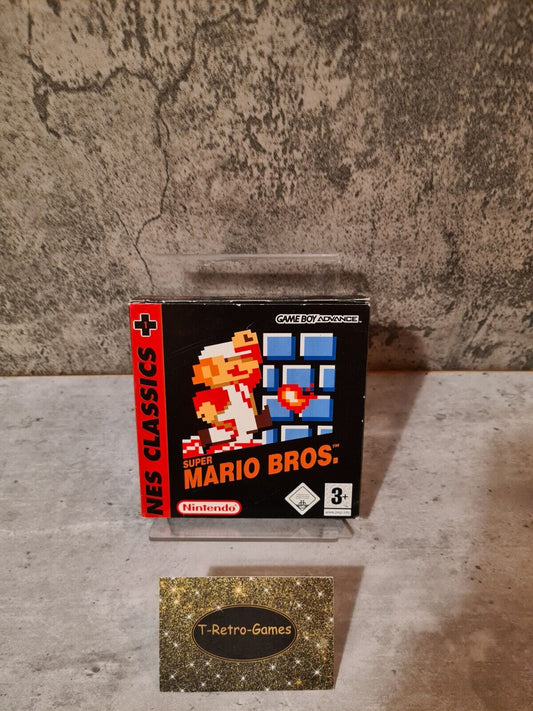 Nintendo Gameboy Advance Super Mario Bros. mit OVP und Anleitung EUR - T-Retro-Games 