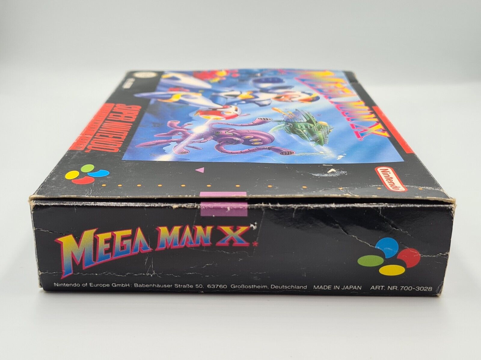 SNES Super Nintendo Mega Man X mit OVP und Anleitung NOE - T-Retro-Games 