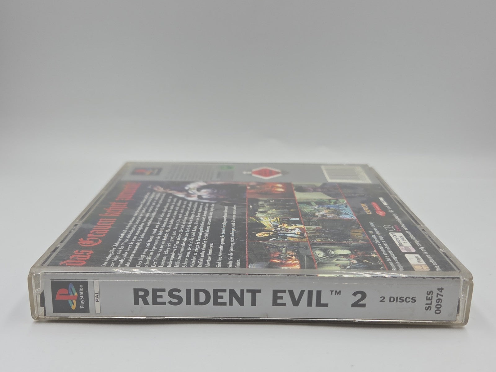 PS1 Playstation 1 Spiel Resident Evil 2 mit OVP und Anleitung Deutsch 2 Discs