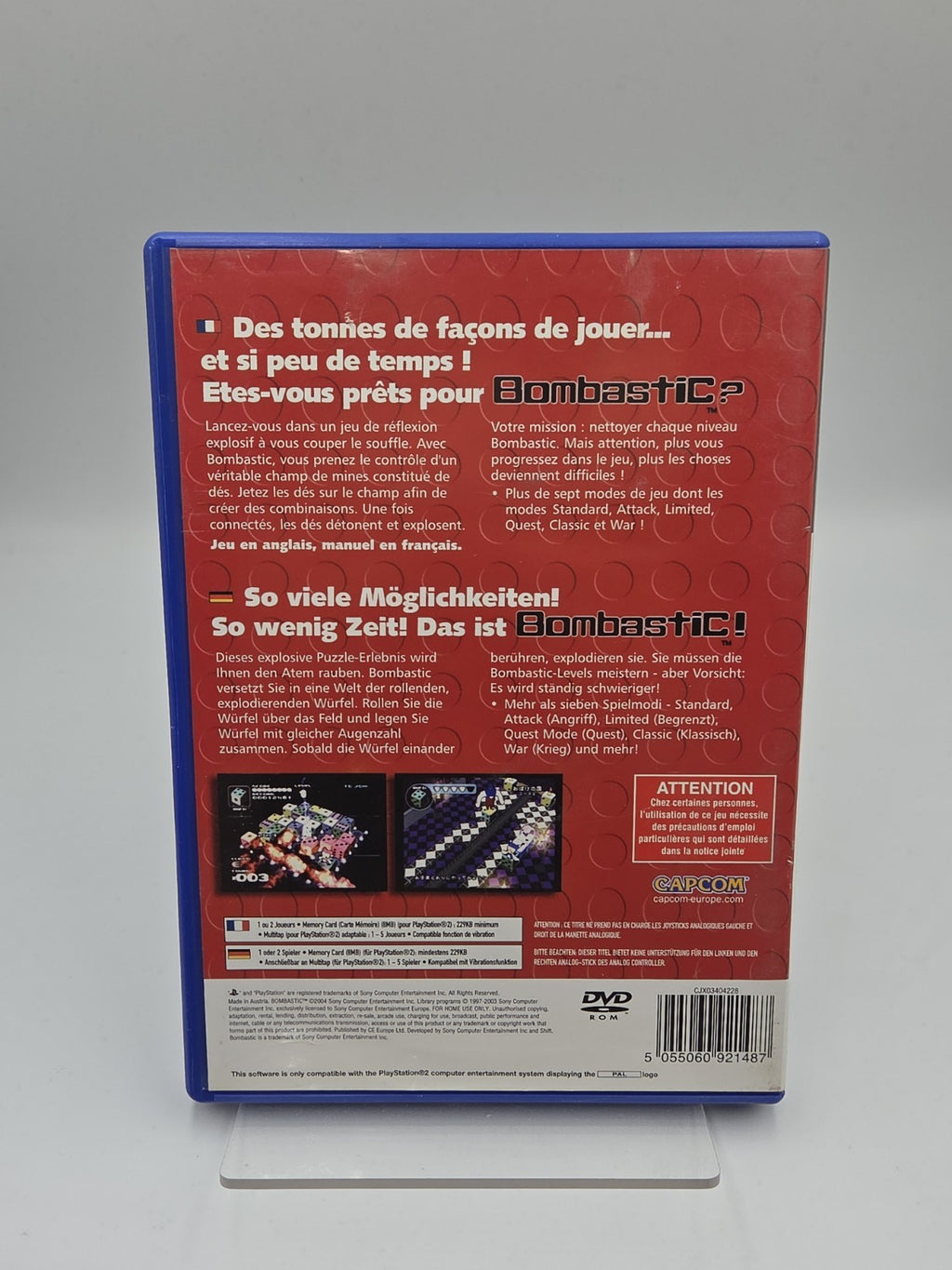 PS2 Playstation 2 Spiel Bombastic mit OVP und Anleitung Multilingual