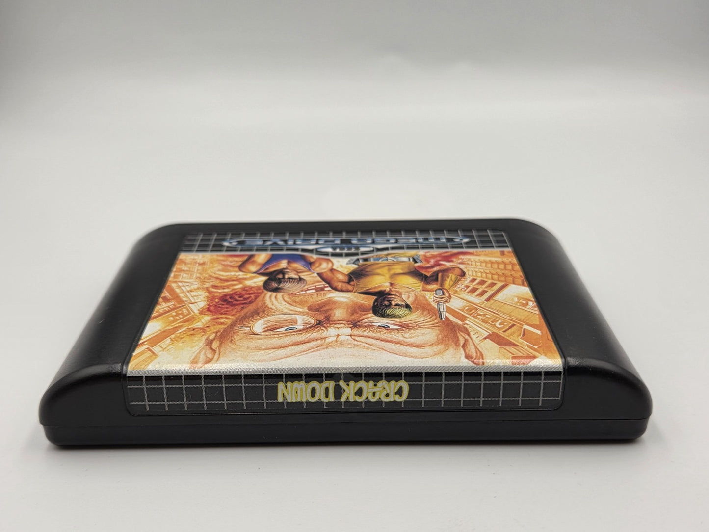 Sega Mega Drive Spiel Crack Down mit OVP und Anleitung Multilingual 