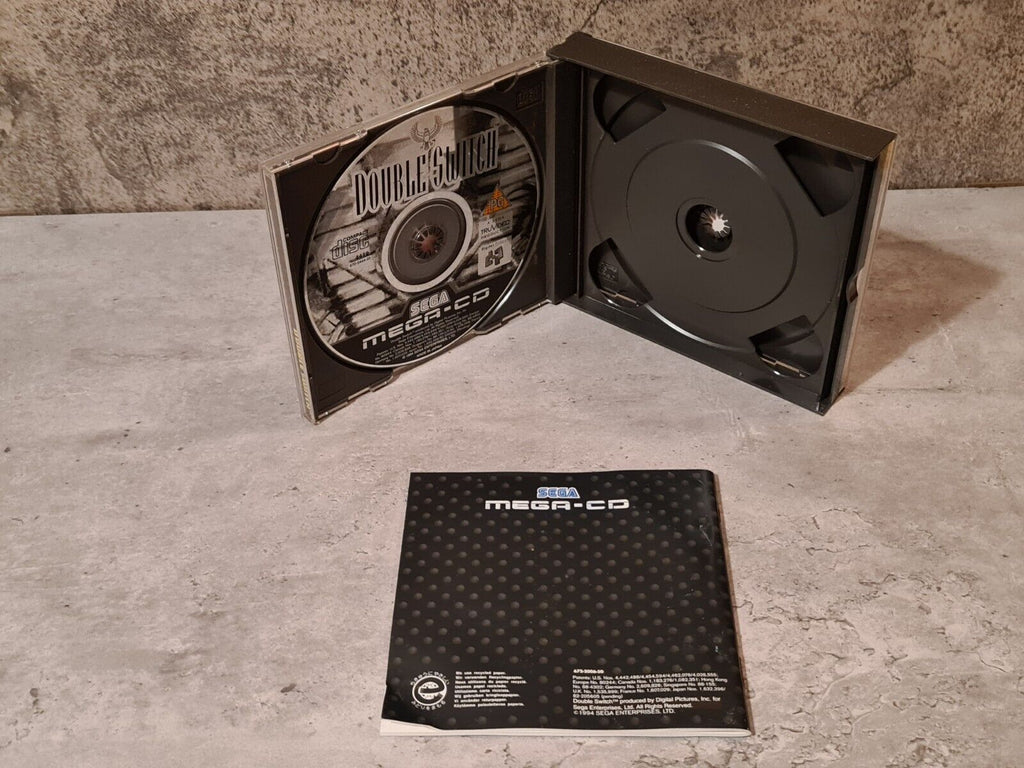 Sega Mega-CD Double Switch mit OVP und Anleitung Multi Language - T-Retro-Games 