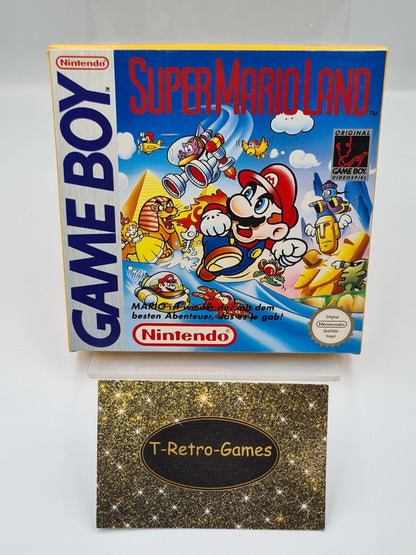 Nintendo Game Boy Classic Spiel Super Mario Land mit OVP und Anleitung NOE - T-Retro-Games 