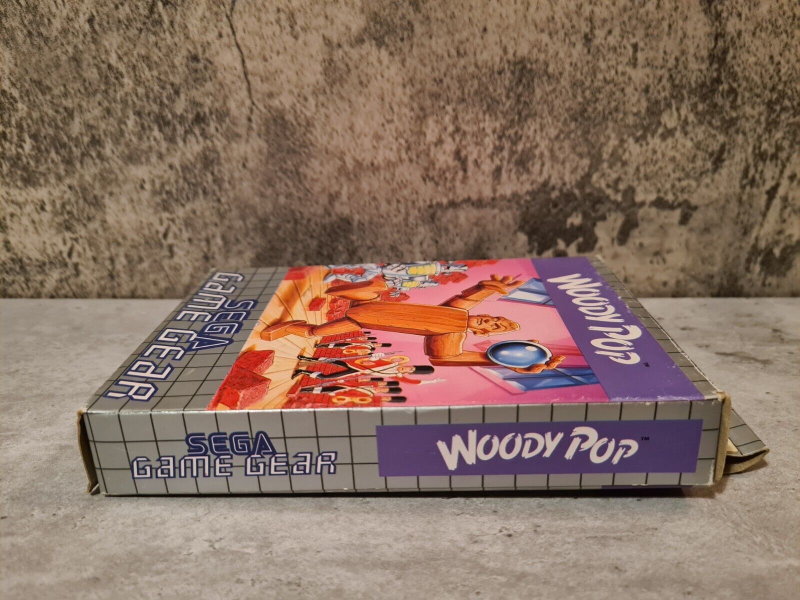 Sega Game Gear Woody Pop mit OVP und Anleitung Multi Language - T-Retro-Games 