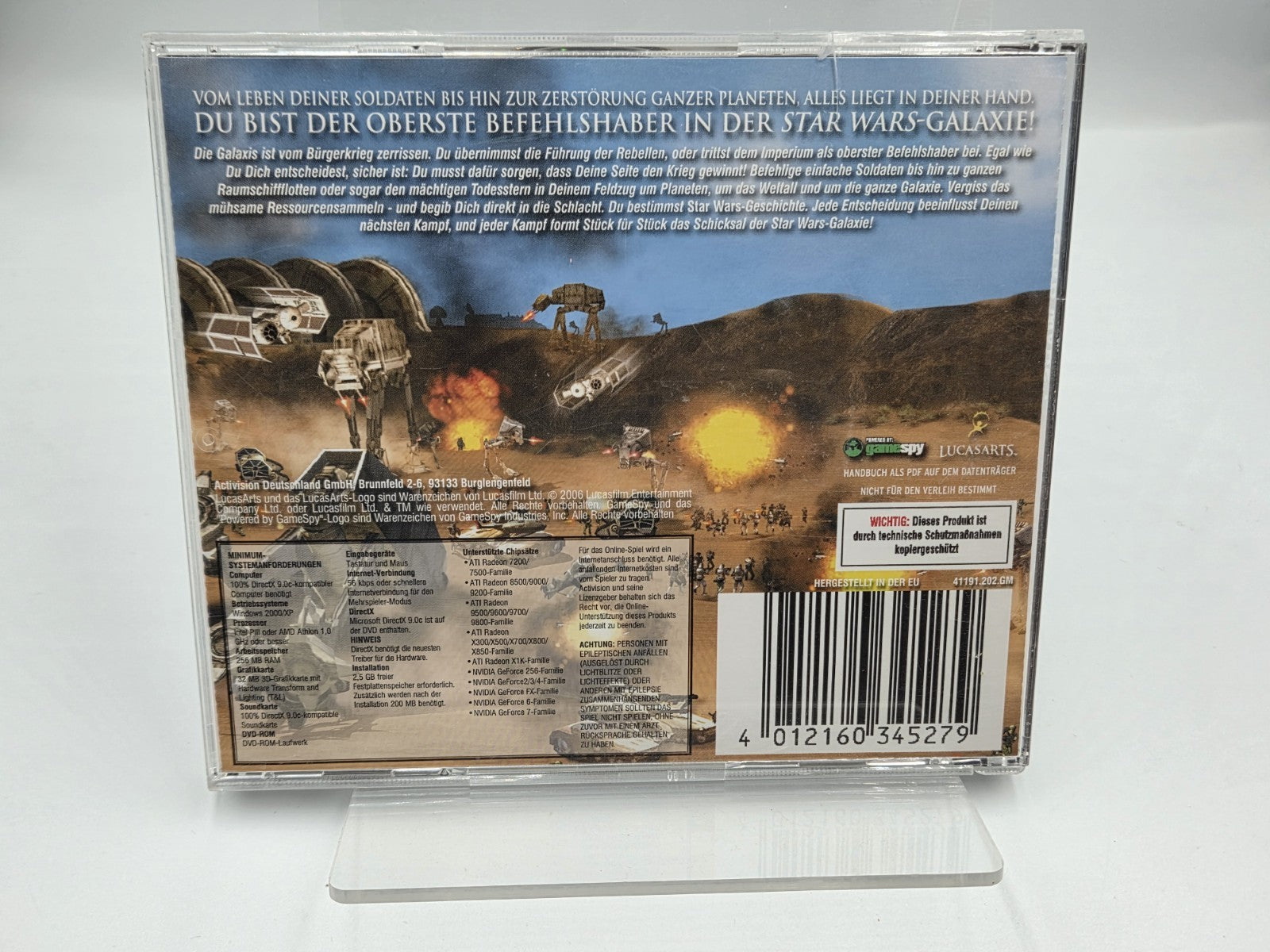 PC-CD Rom Spiel Star Wars Empire at War 