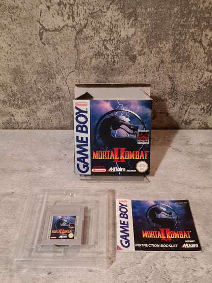 Nintendo Game Boy Mortal Kombat II mit OVP und Anleitung EUR - T-Retro-Games 
