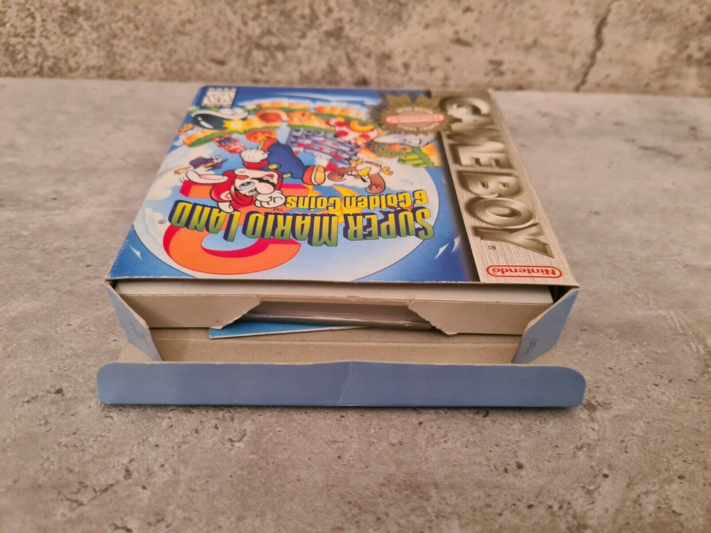 Nintendo Gameboy Super Mario Land 2 : 6 Golden Coins mit OVP und Anleitung USA - T-Retro-Games 