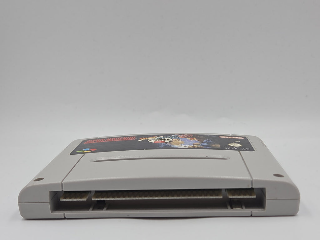 SNES Super Nintendo Spiel Street Fighter Alpha 2 Modul EUR