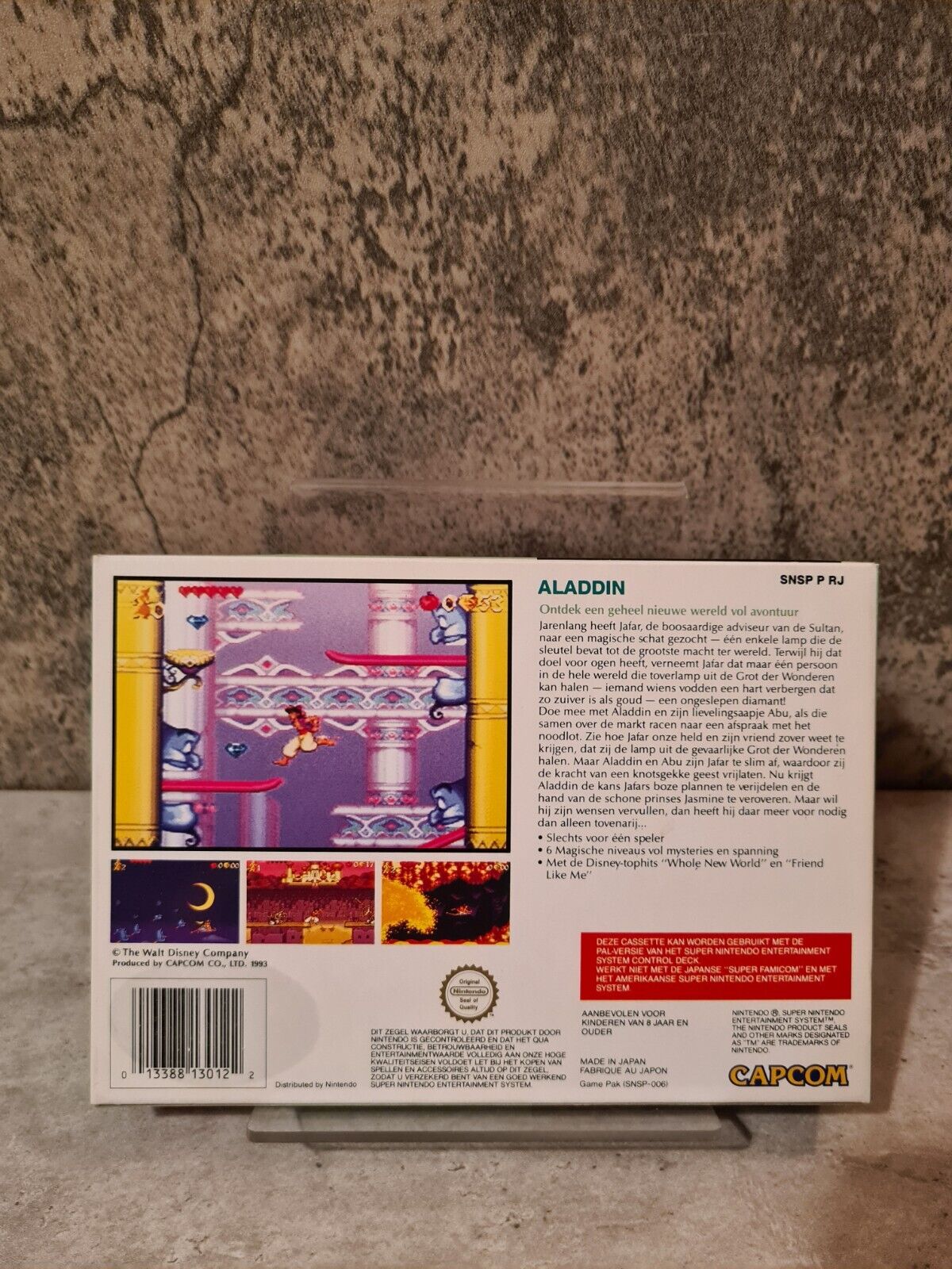 SNES Super Nintendo Disney's Aladdin mit OVP und Anleitung HOL - T-Retro-Games 