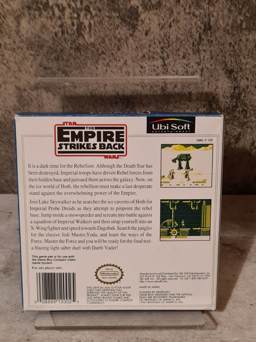 Game Boy Classic Star Wars The Empire Strikes Back mit OVP und Anleitung USA - T-Retro-Games 