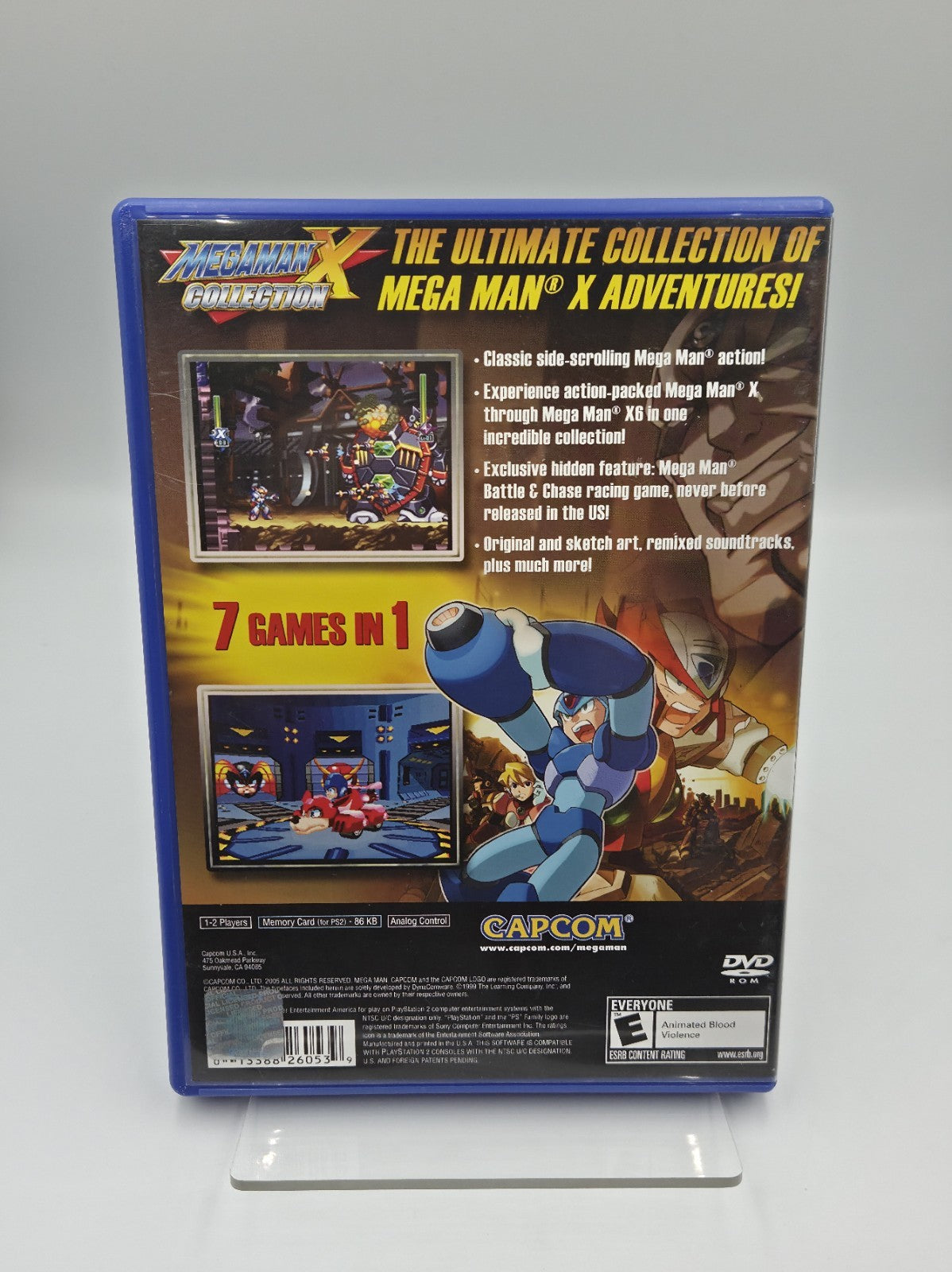 PS2 Playstation 2 Mega Man X Collection mit OVP und Anleitung USA NTSC-U/C