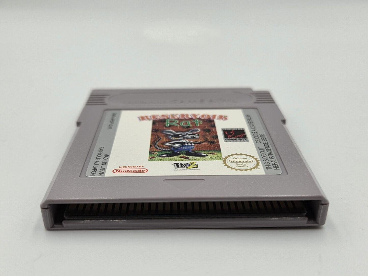 Nintendo Game Boy Classic Spiel Reservoir Rat Modul EUR - T-Retro-Games 