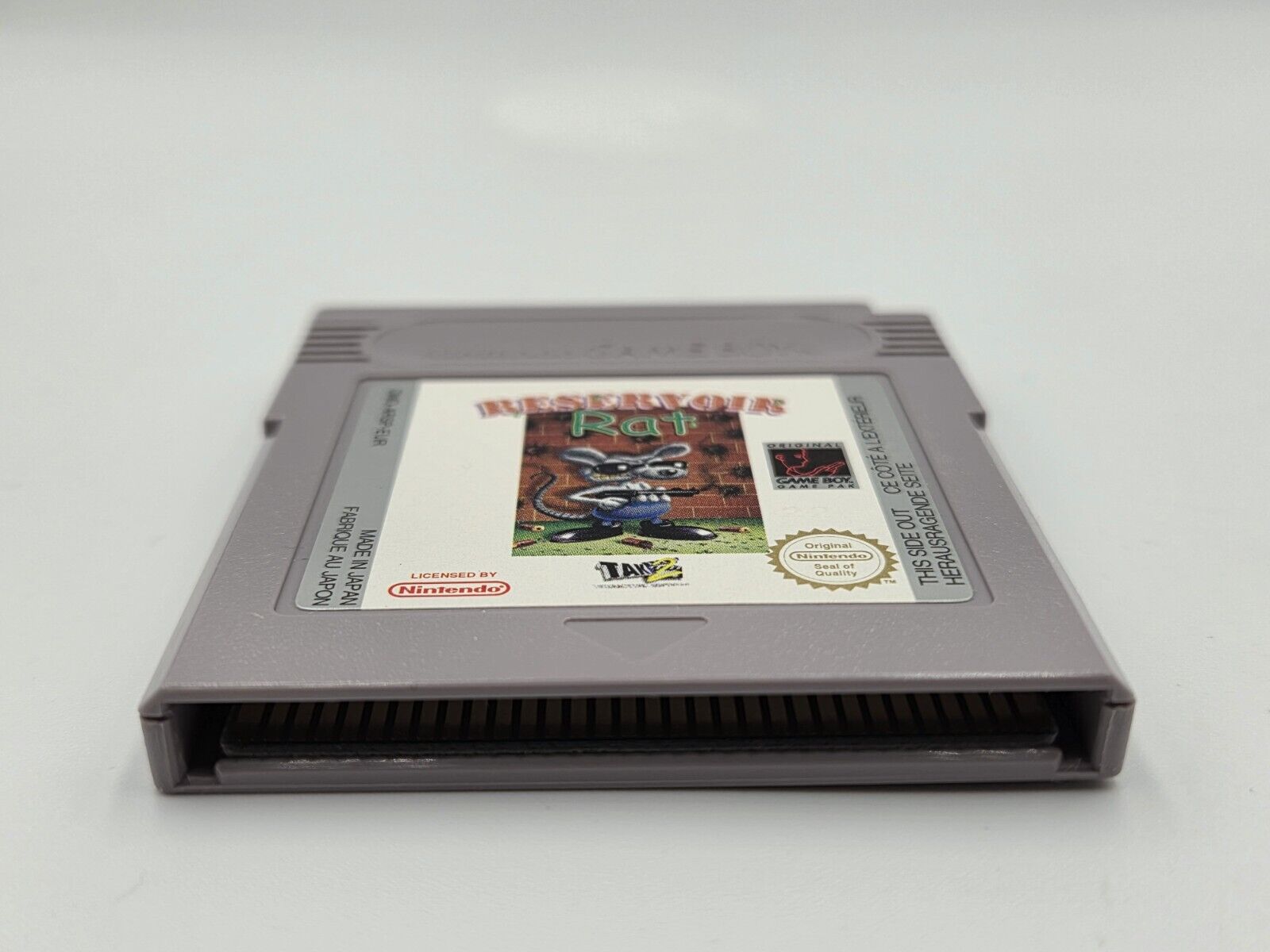 Nintendo Game Boy Classic Spiel Reservoir Rat Modul EUR - T-Retro-Games 