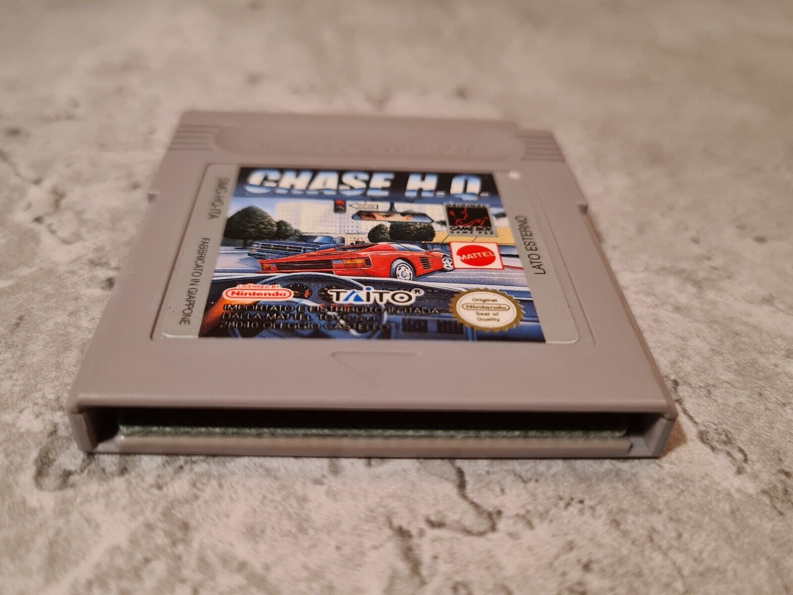 Nintendo Gameboy Classic Spiel Chase H.Q. Modul ITA - T-Retro-Games 