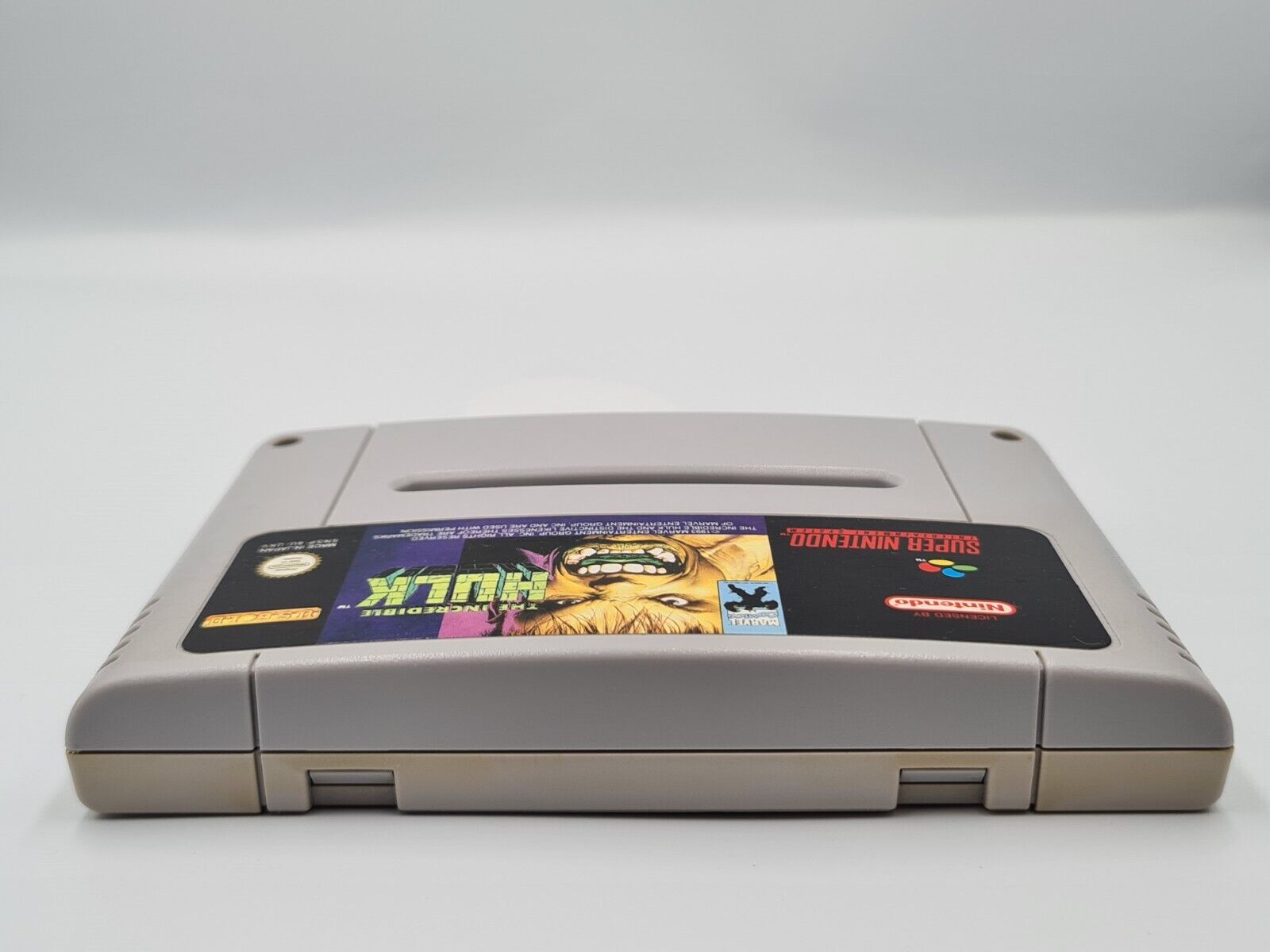 SNES Super Nintendo The Incredible Hulk Modul UKV - T-Retro-Games 